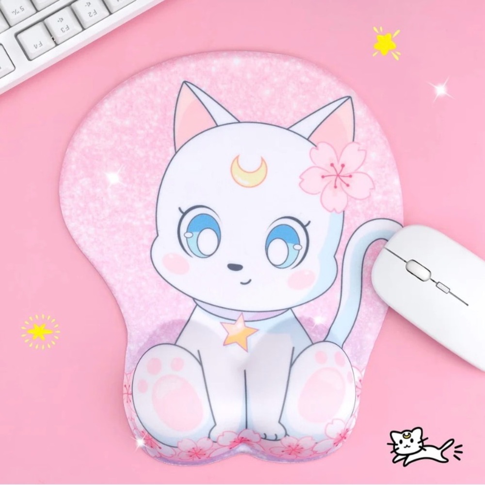 SAILOR MOON Artemis Mouse Pad with Wrist Support